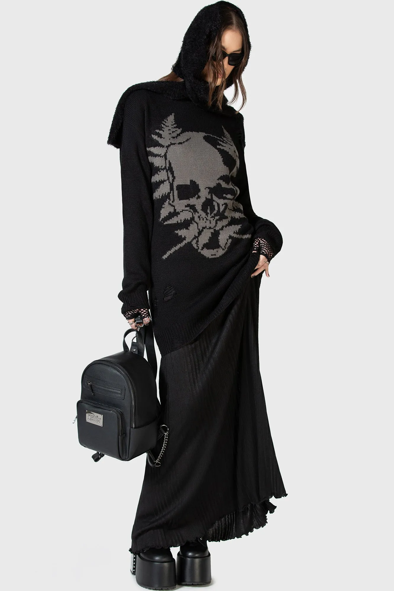 Cause Fear Knit Sweater sold by Killstar product image thumbnail 4