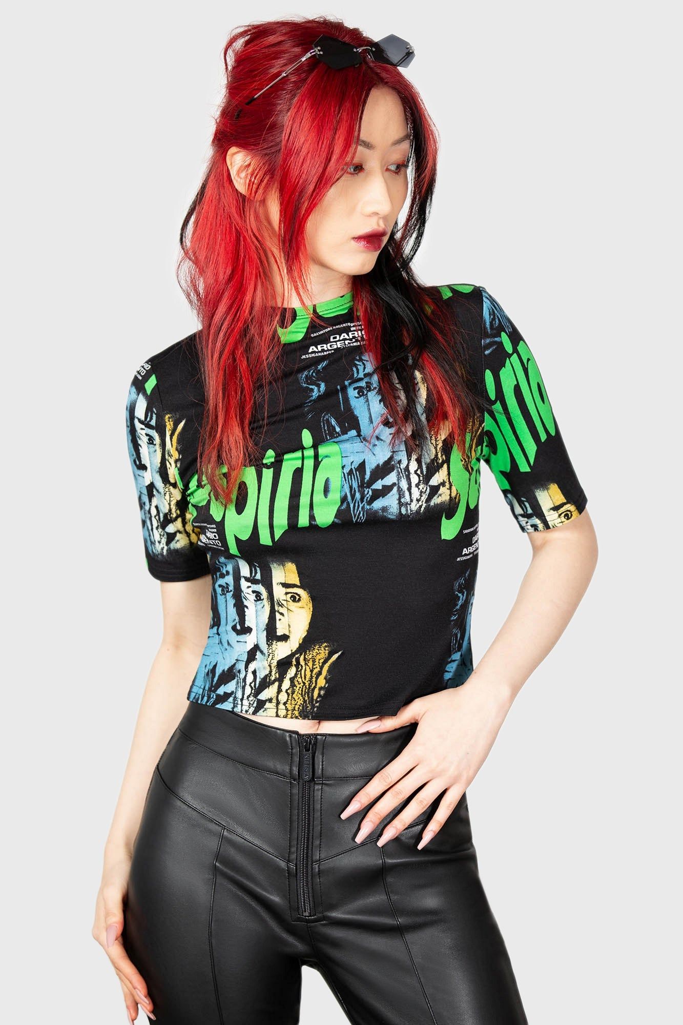 Suspiria Poster Short Sleeve Top sold by Killstar product image thumbnail 4