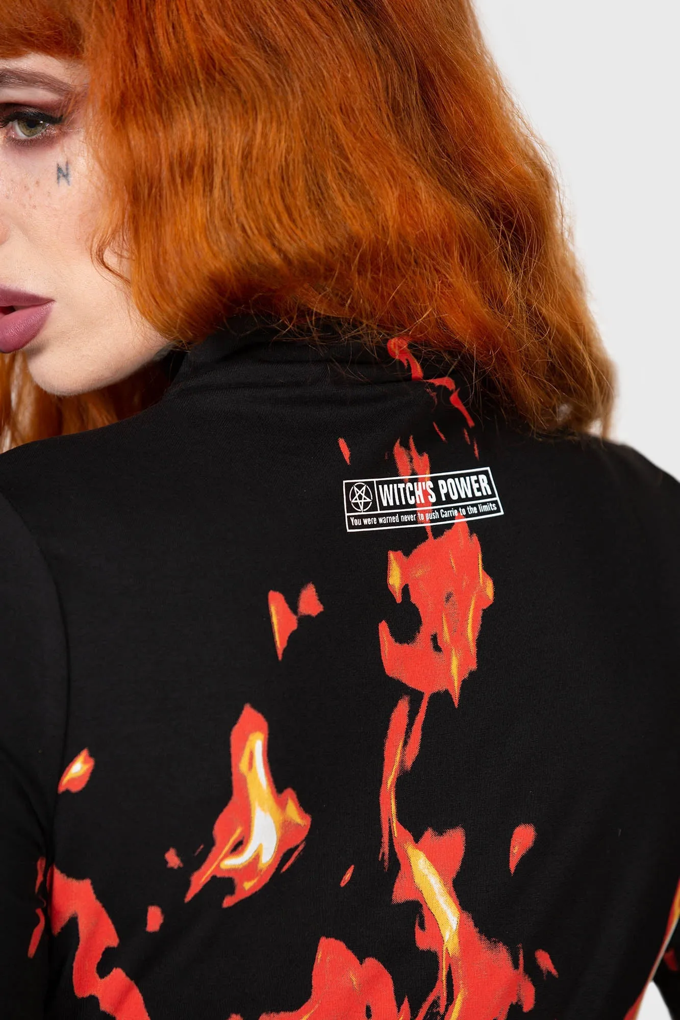 Carrie Long Sleeve Top sold by Killstar product image thumbnail 2