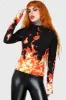 Carrie Long Sleeve Top sold by Killstar