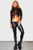 Carrie Long Sleeve Top sold by Killstar