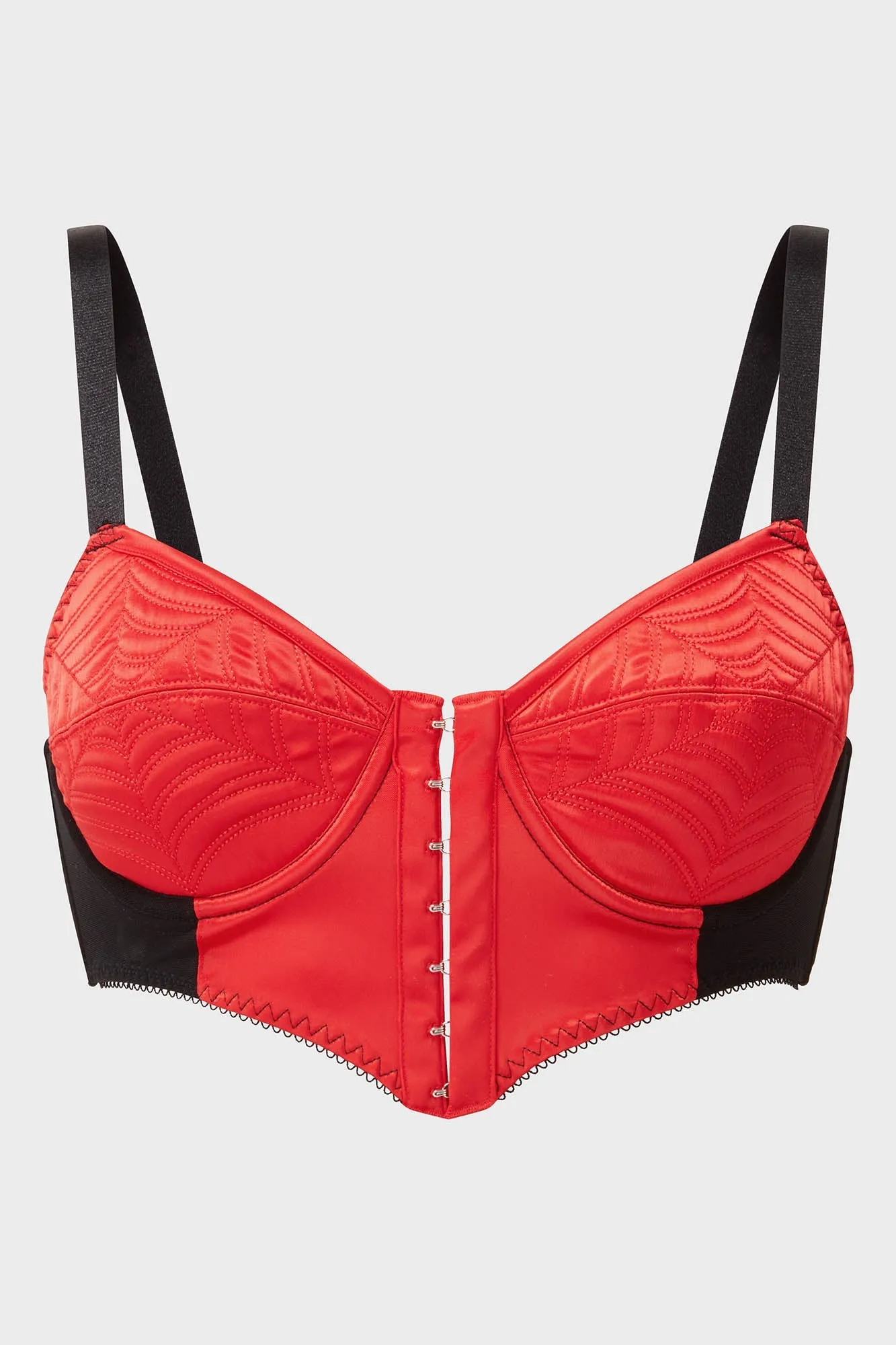 Scarlet Webutant Bullet Bra sold by Killstar product image thumbnail 5