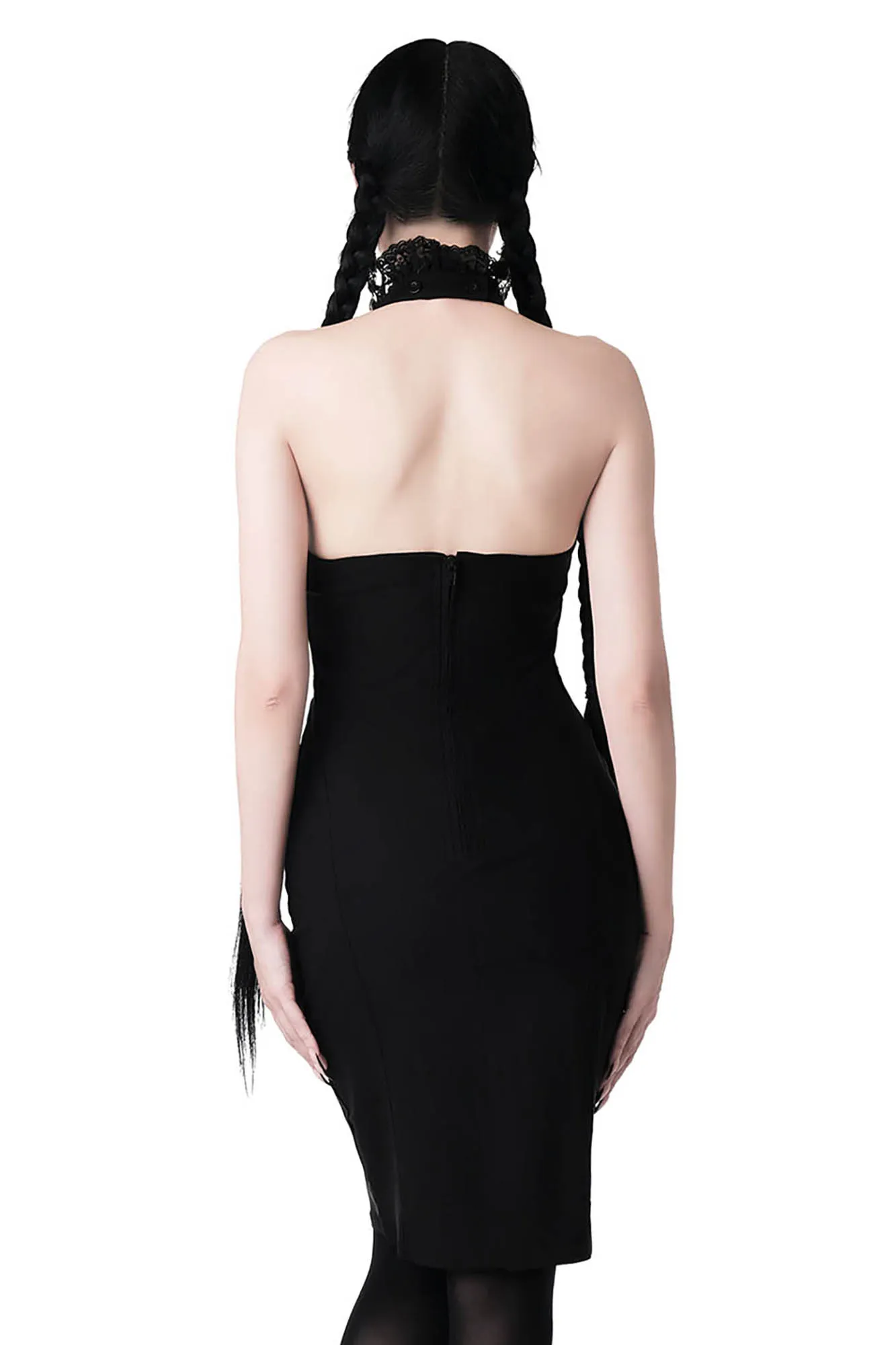 Ophelia Midi Dress - Resurrect sold by Killstar product image thumbnail 3