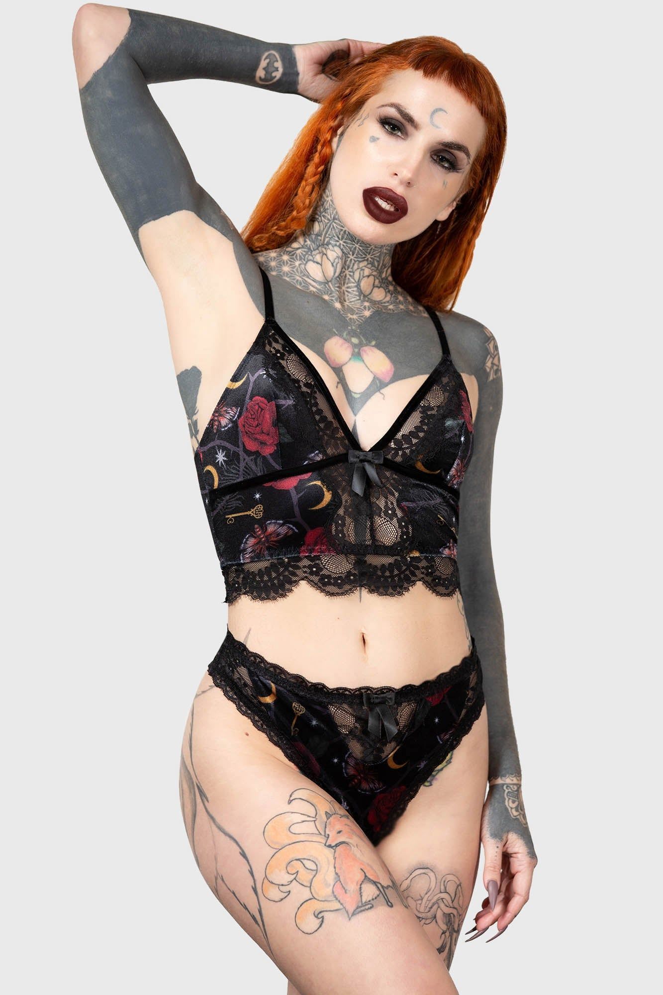 Mystic Soul Bralet sold by Killstar product image thumbnail 3