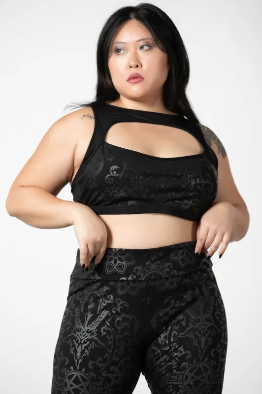 Searchlight Sports Bra [PLUS] made by Killstar