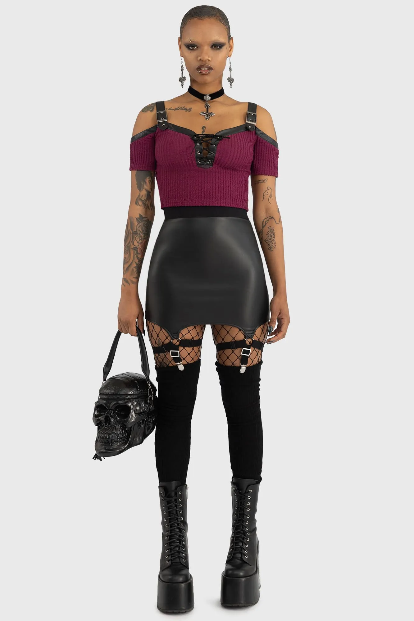 Hot-Nlooded Top sold by Killstar product image thumbnail 4