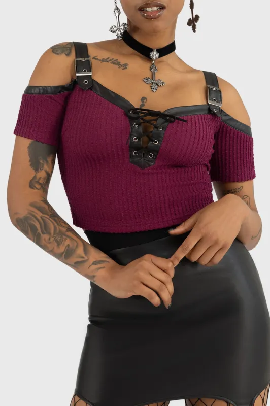 Hot-Nlooded Top sold by Killstar