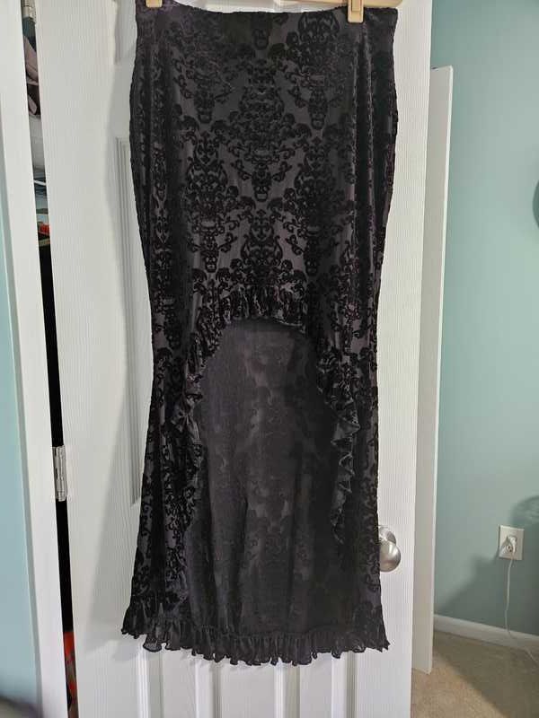 Para Bellum Maxi Skirt Resurrect sold by Killstar product image thumbnail 5