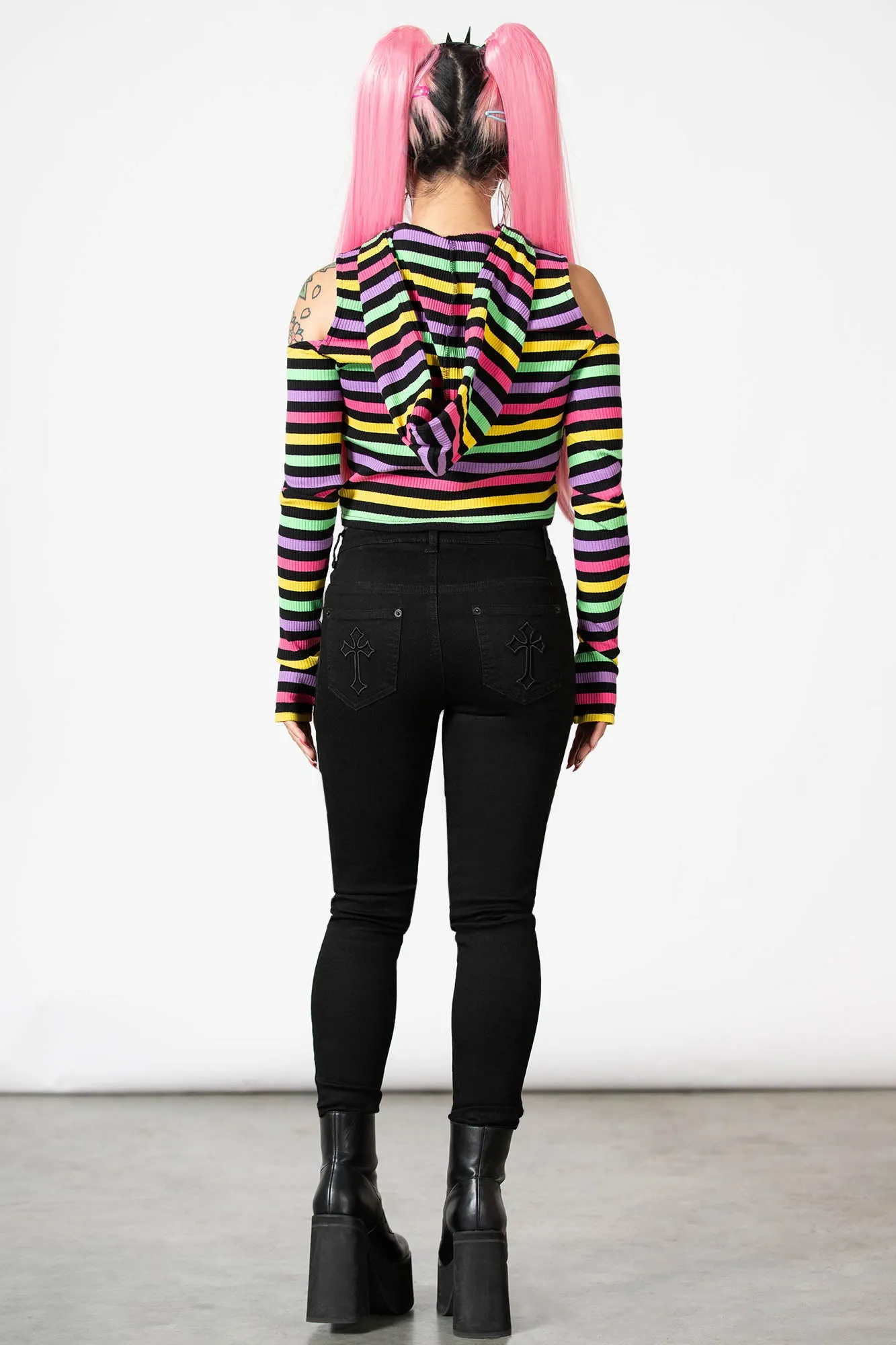 Dazzle Daze Hooded Top sold by Killstar product image thumbnail 2