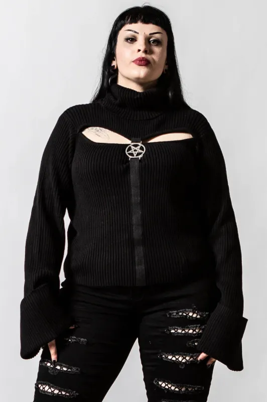 Touched By Darkness Sweater Resurrect sold by Killstar