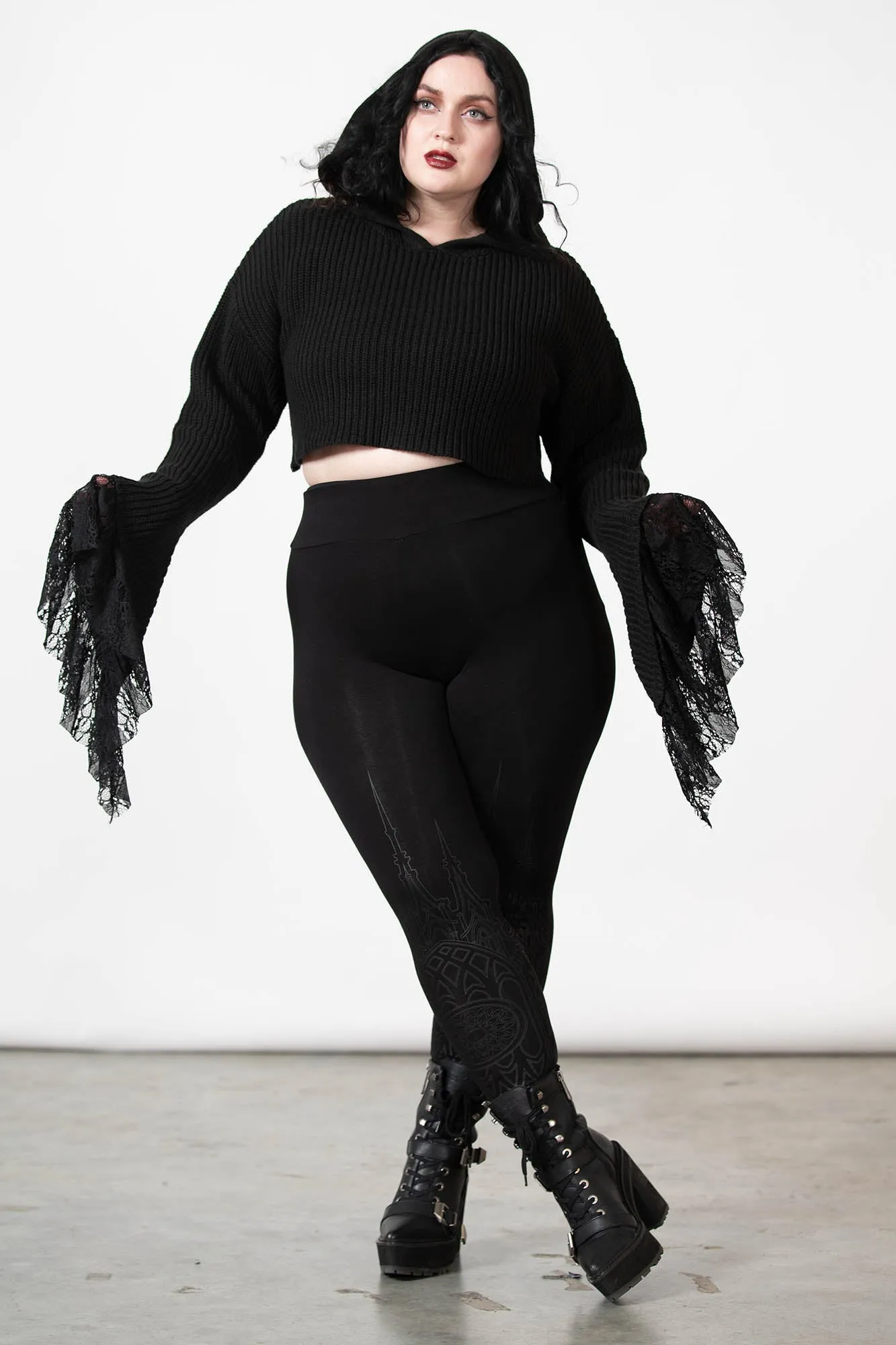 Witch Cult Knit Sweater sold by Killstar product image thumbnail 3