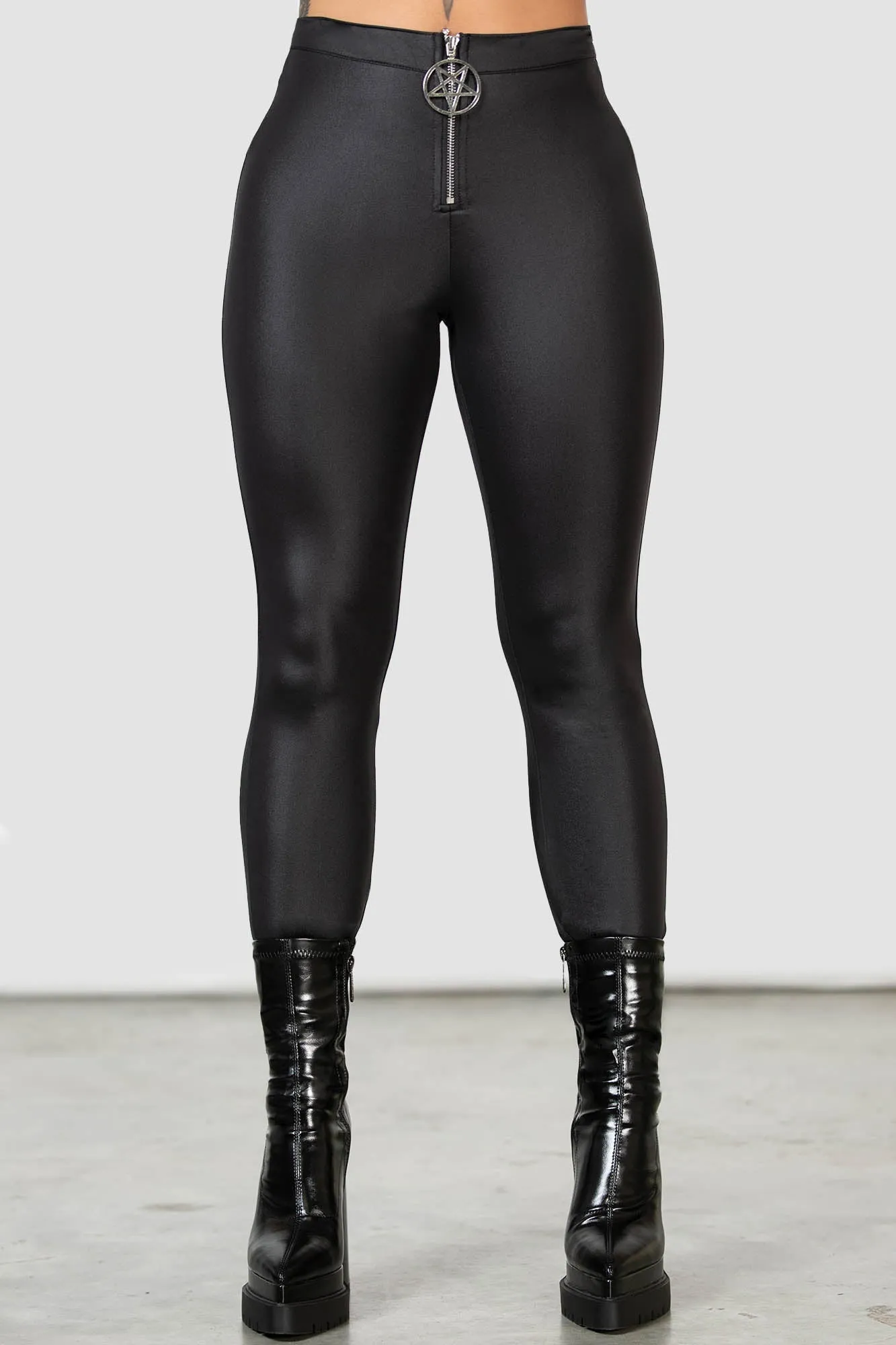 Sin With Me Disco Leggings - Resurrect sold by Killstar