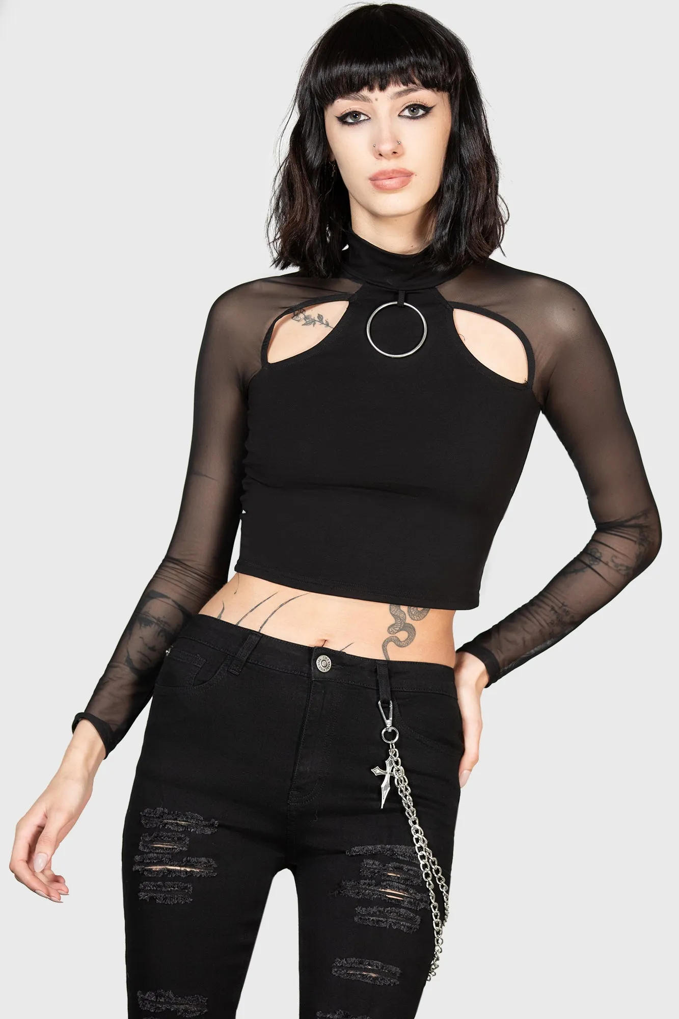 Mystia Top - Resurrect sold by Killstar