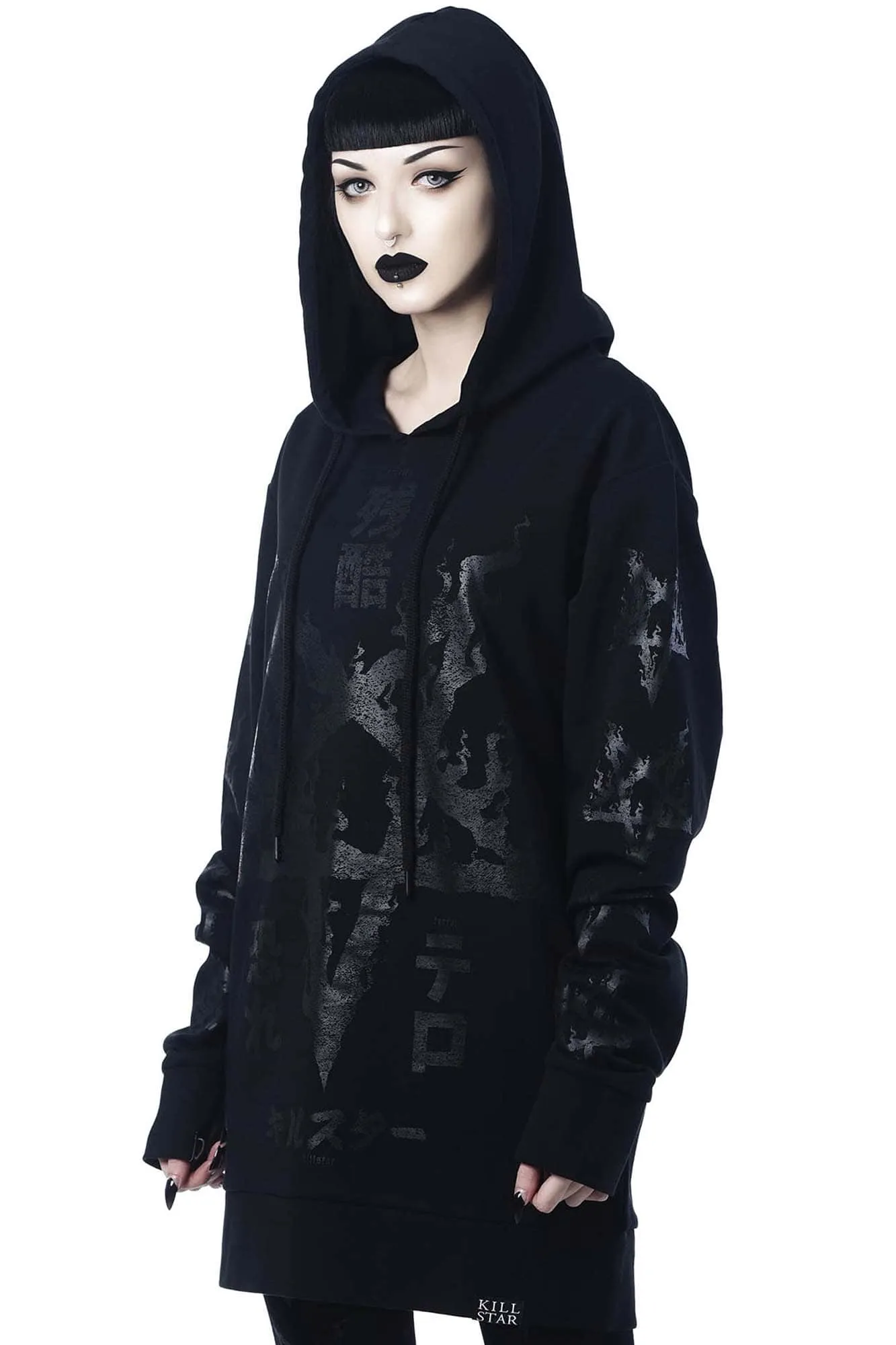 Night Terror Oversized Hoodie sold by Killstar product image thumbnail 2