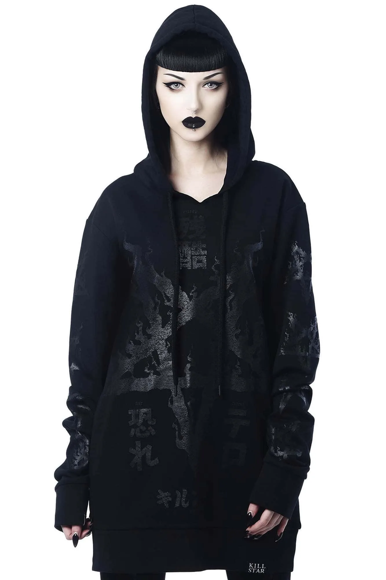 Night Terror Oversized Hoodie sold by Killstar