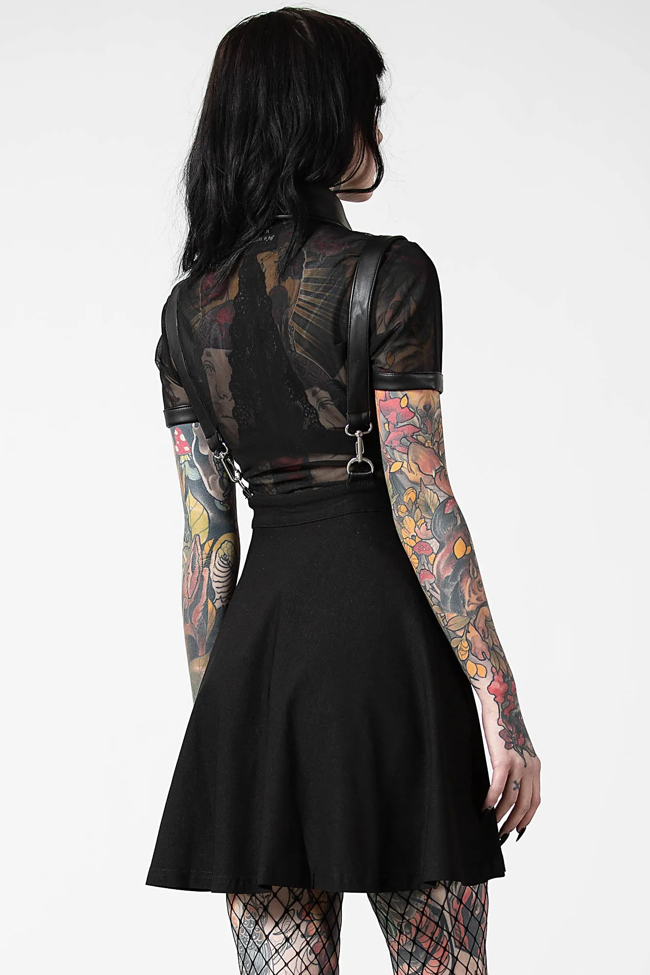 Cosmic Katy Suspender Dress sold by Killstar product image thumbnail 2