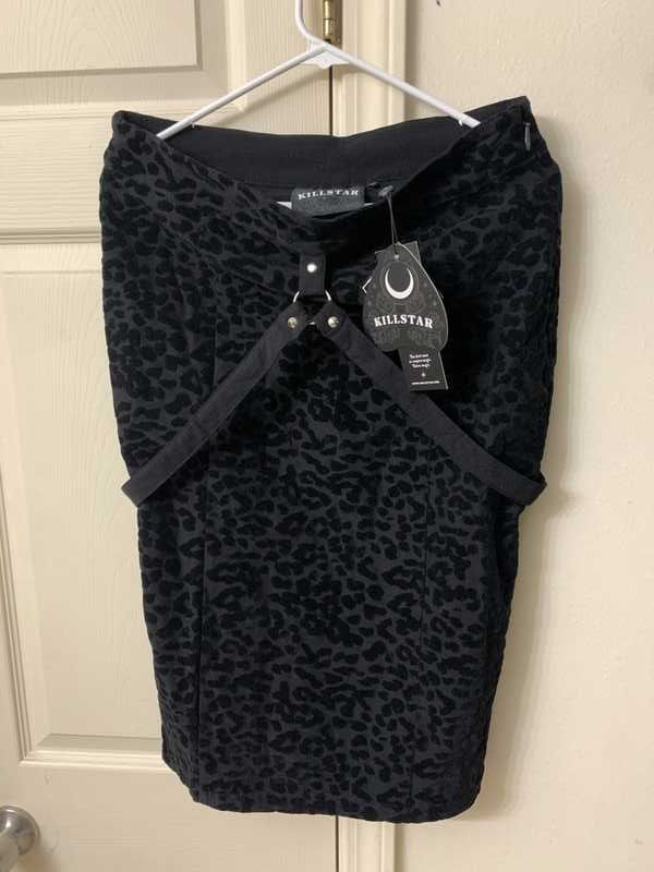 Catty Queen Midi Skirt Resurrect sold by Killstar product image thumbnail 5