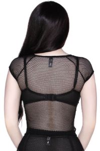 Wildchild Fishnet Top [B] sold by Killstar