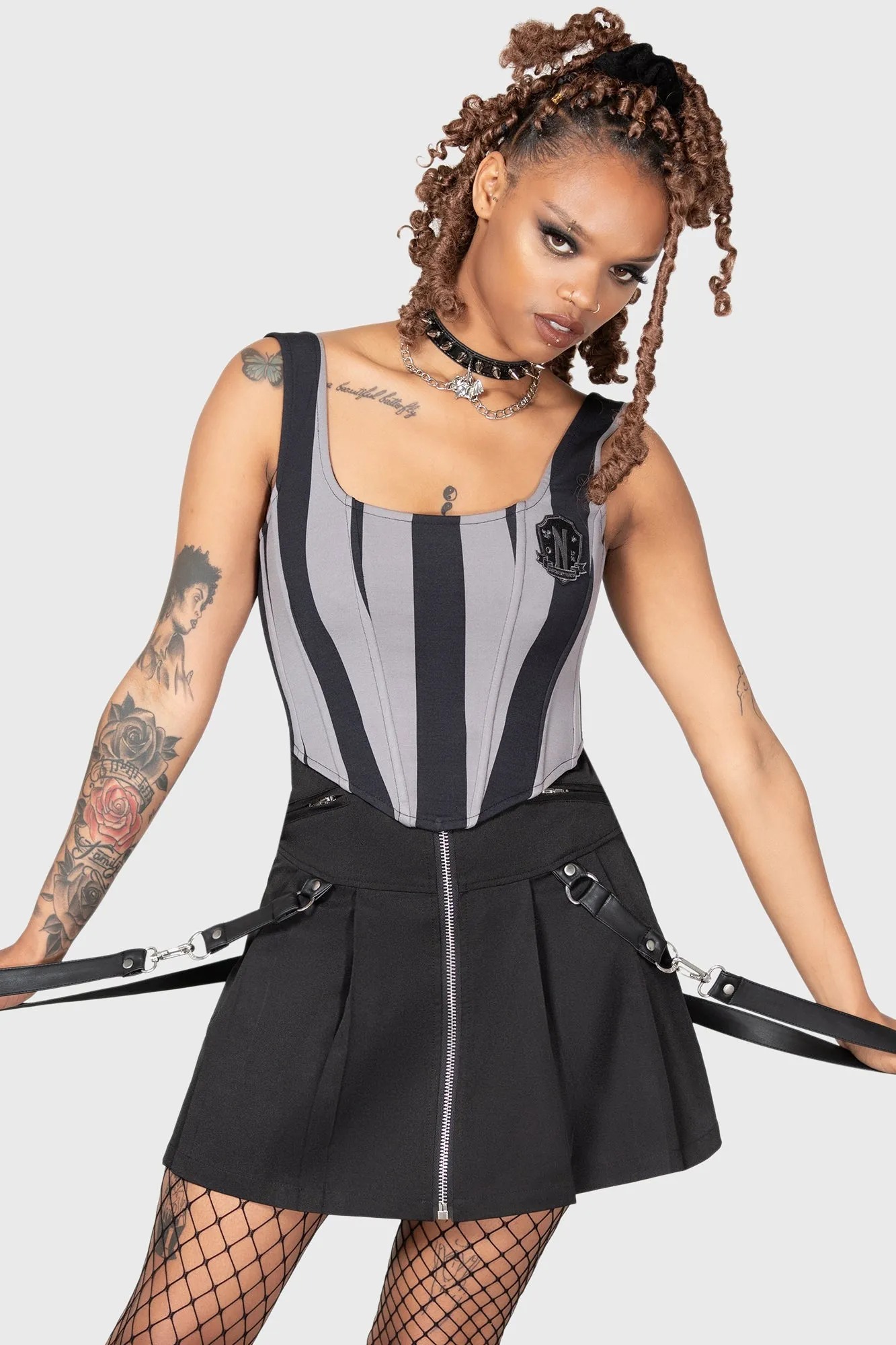 Abhor Corset Top sold by Killstar