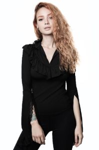 Memento Mori Long Sleeve Top Resurrect sold by Killstar