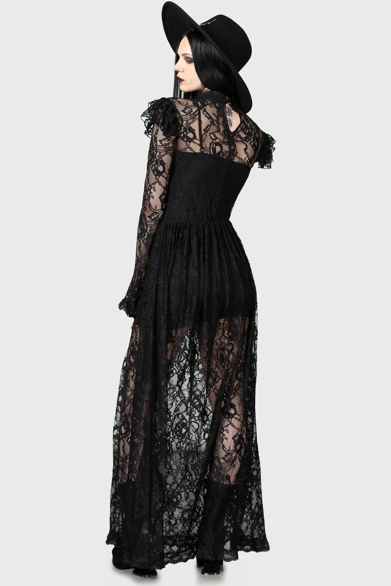 Enmity Maxi Dress sold by Killstar product image thumbnail 5