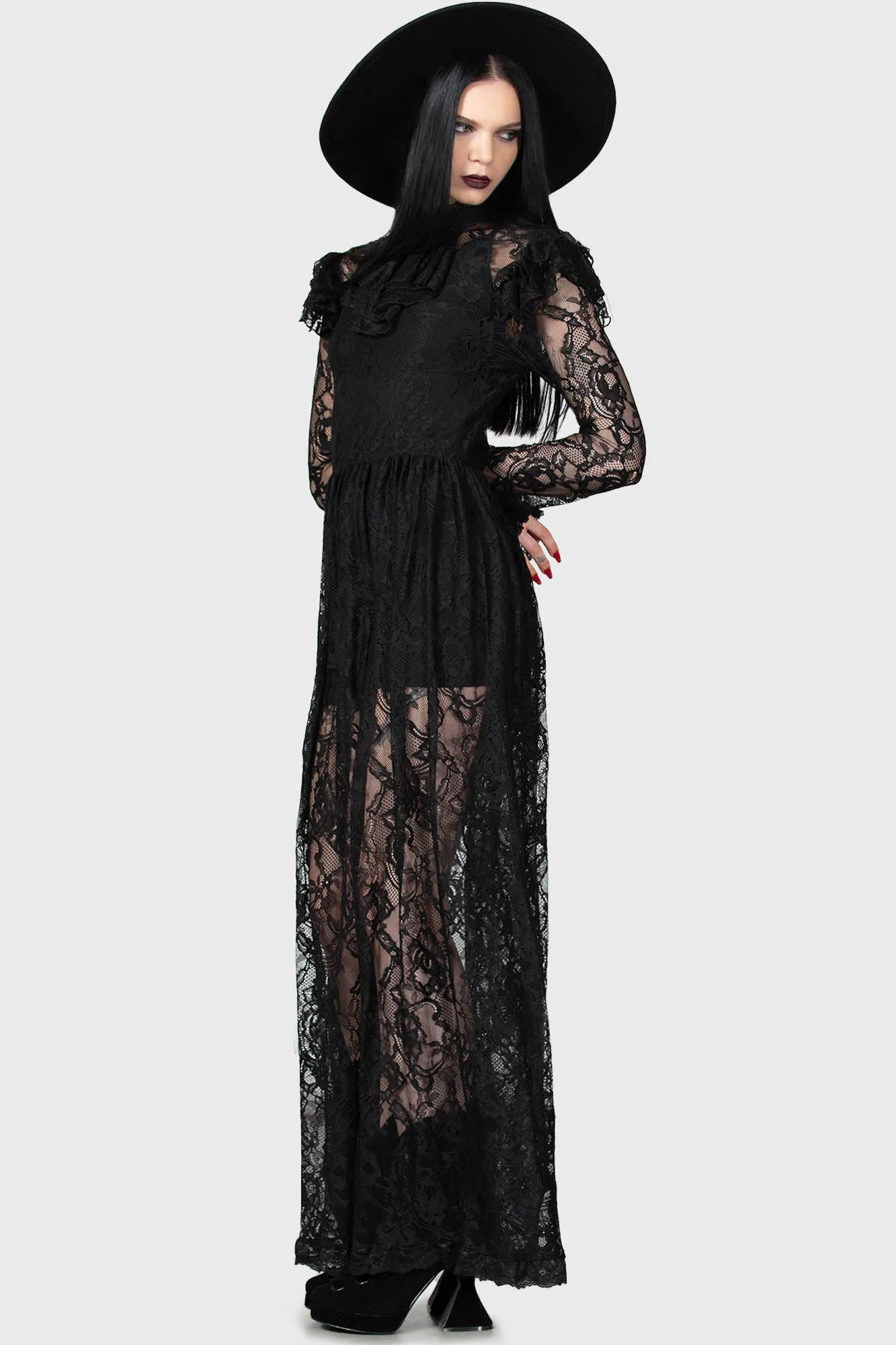Enmity Maxi Dress sold by Killstar product image thumbnail 3