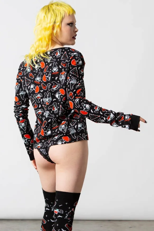 Gnomies Long Sleeve Top sold by Killstar product image thumbnail 3