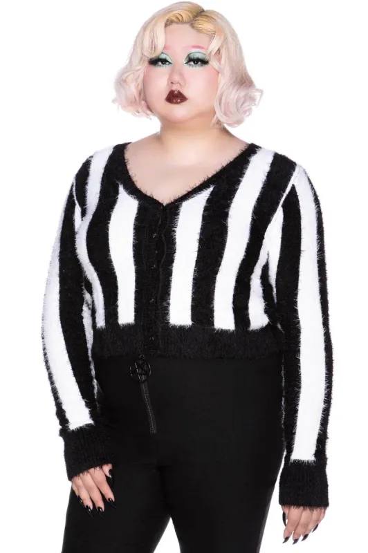 Freakshow Cardigan [PLUS] made by Killstar