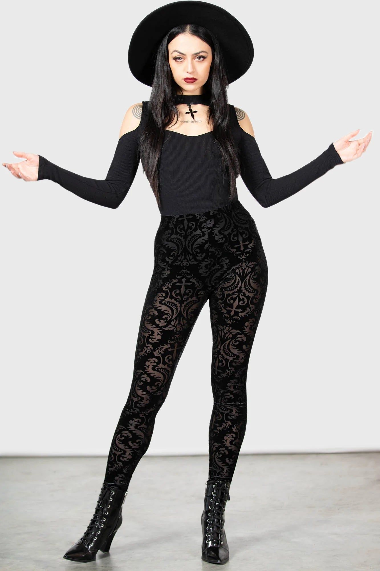 Lauden Leggings sold by Killstar product image thumbnail 3