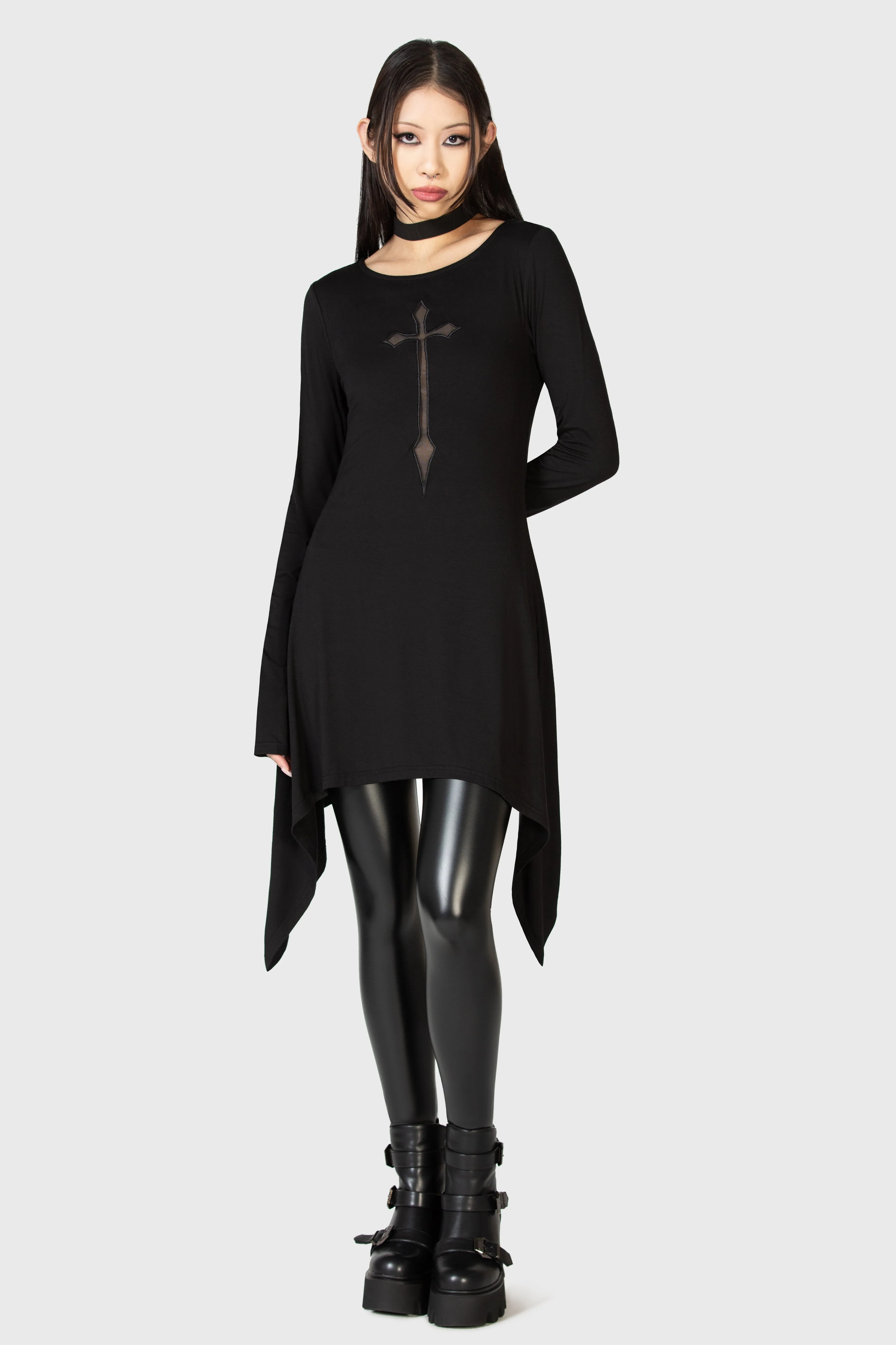 Repent Tunic Top sold by Killstar