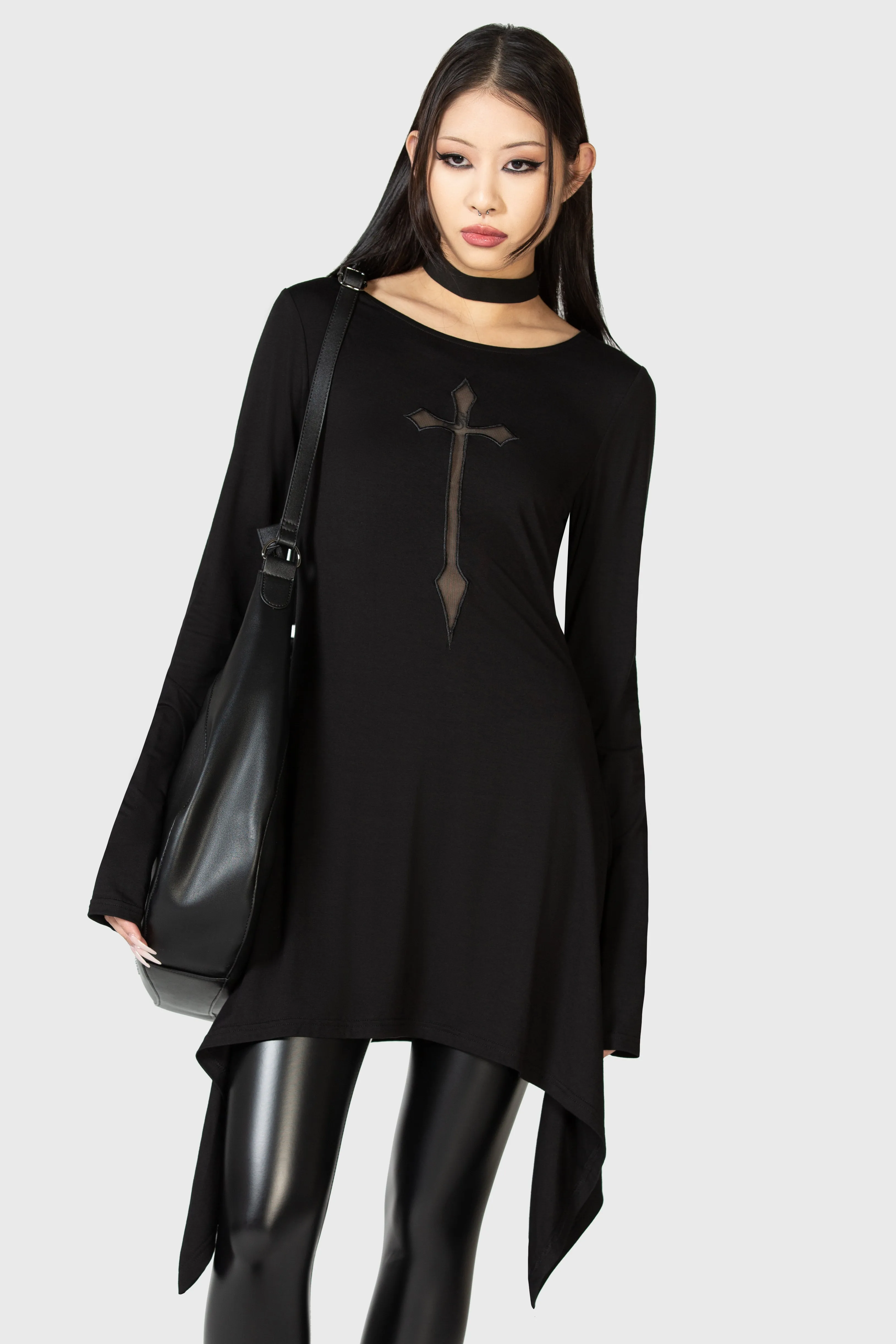 Repent Tunic Top sold by Killstar product image thumbnail 2