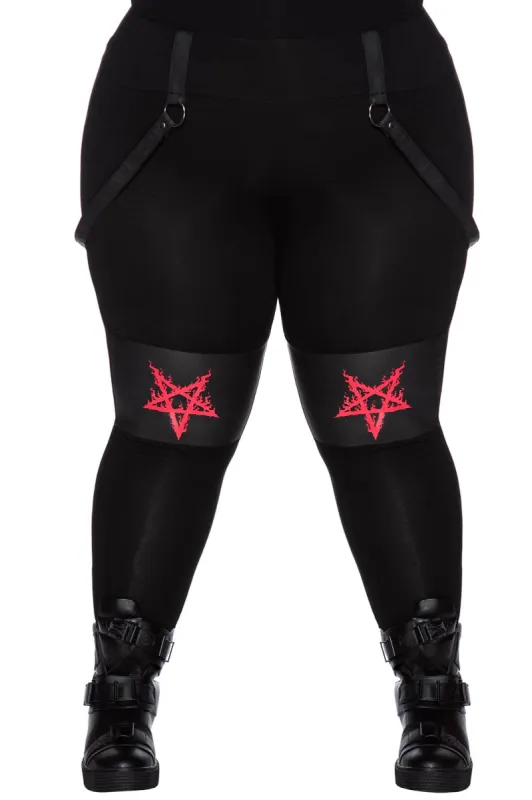 Bloodpact Leggings [PLUS] sold by Killstar