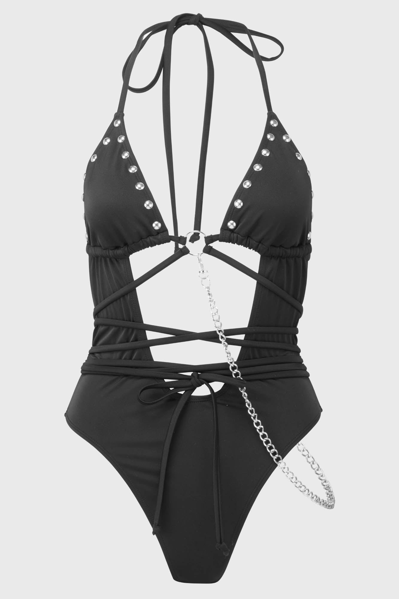 Black Hearted Swimsuit Resurrect sold by Killstar product image thumbnail 5