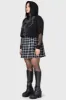 Chilled Bone Crop Hoodie [PLUS] sold by Killstar