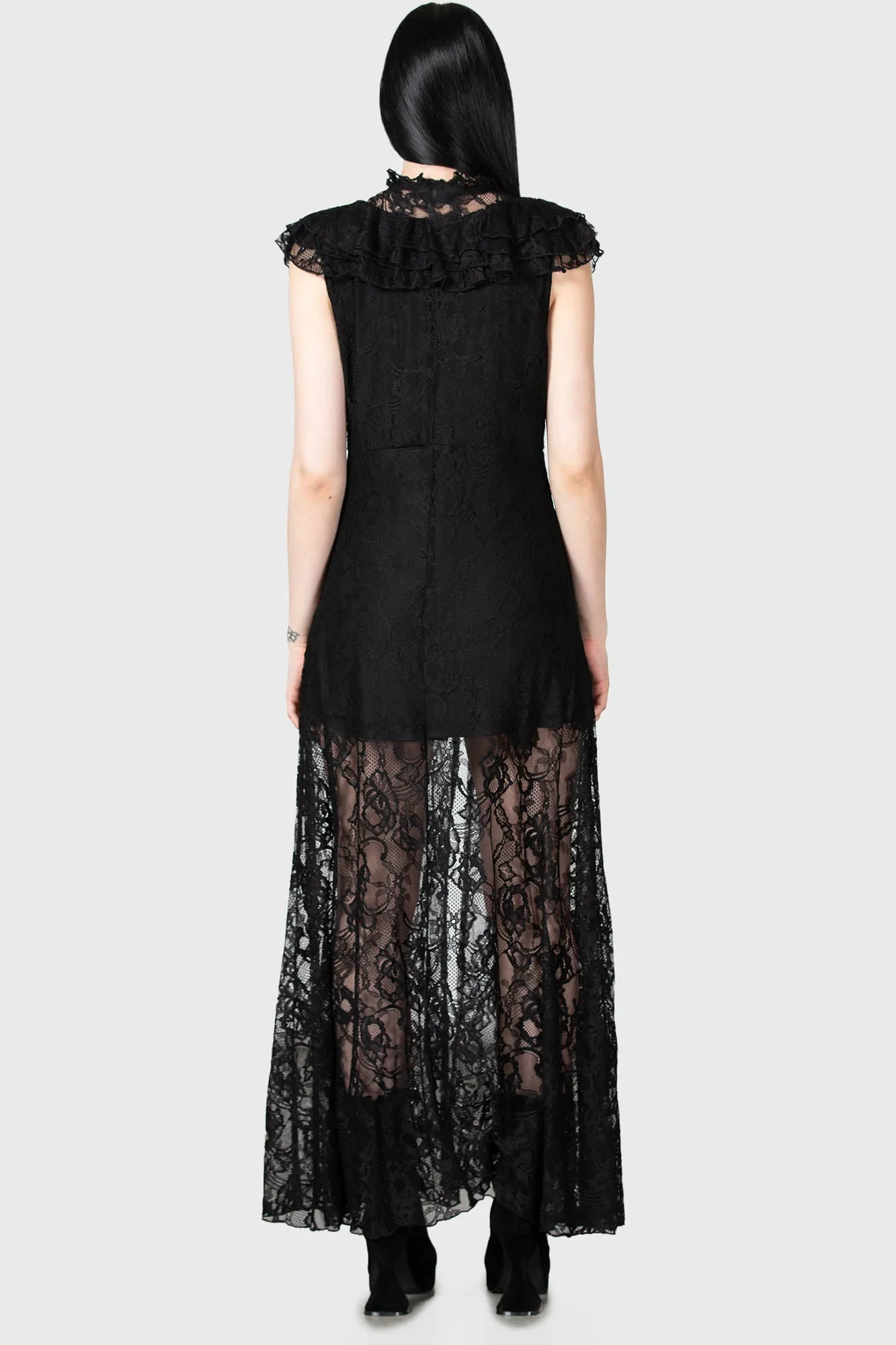 Vampire's Ball Maxi Dress sold by Killstar product image thumbnail 5