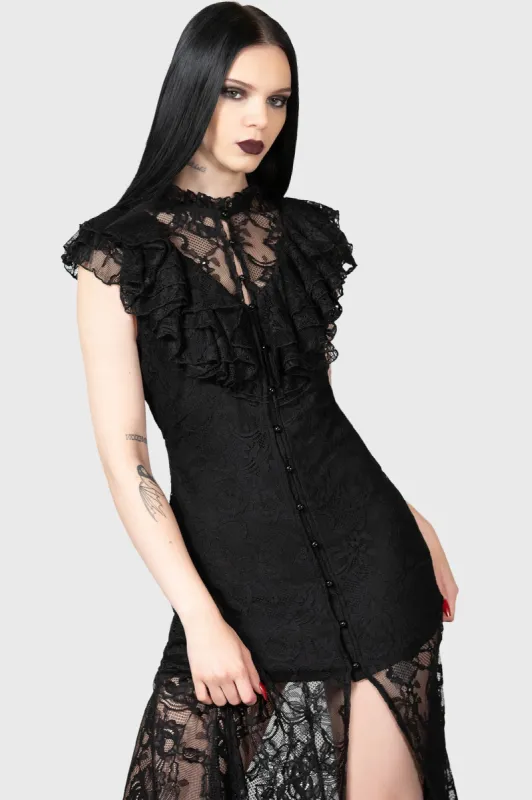 Vampire's Ball Maxi Dress sold by Killstar