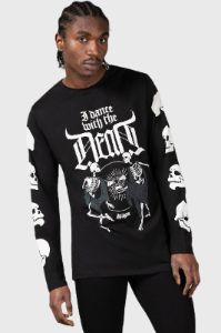 Deathdanse Long Sleeve Top Resurrect sold by Killstar