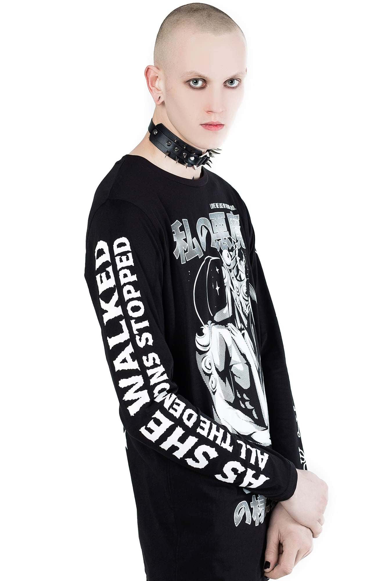 Demon Lover Long Sleeve Top Resurrect sold by Killstar product image thumbnail 6