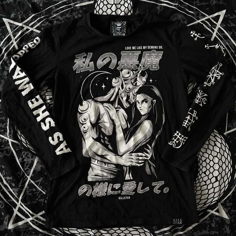 Demon Lover Long Sleeve Top Resurrect sold by Killstar product image thumbnail 10