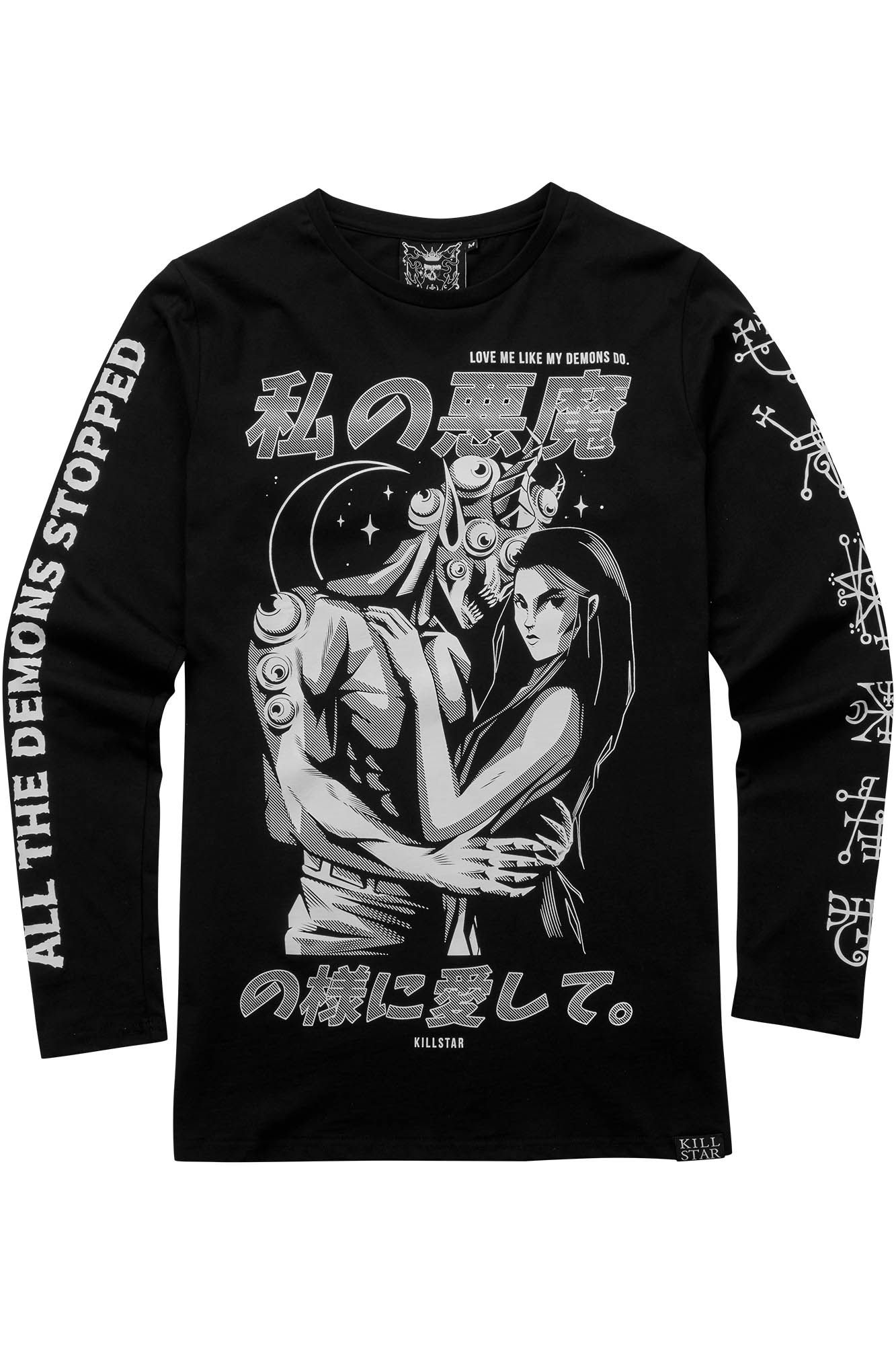 Demon Lover Long Sleeve Top Resurrect sold by Killstar product image thumbnail 8