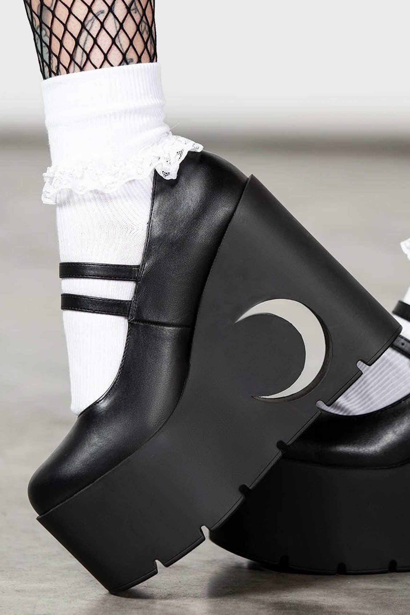 Lunar Doll Mary Janes Resurrect sold by Killstar product image thumbnail 4