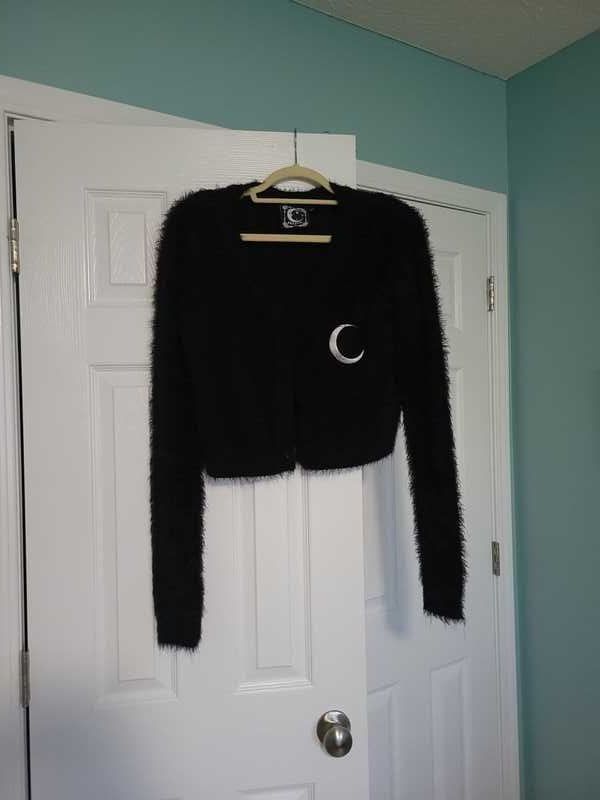 Crescent Knit Cardigan Resurrect sold by Killstar product image thumbnail 5
