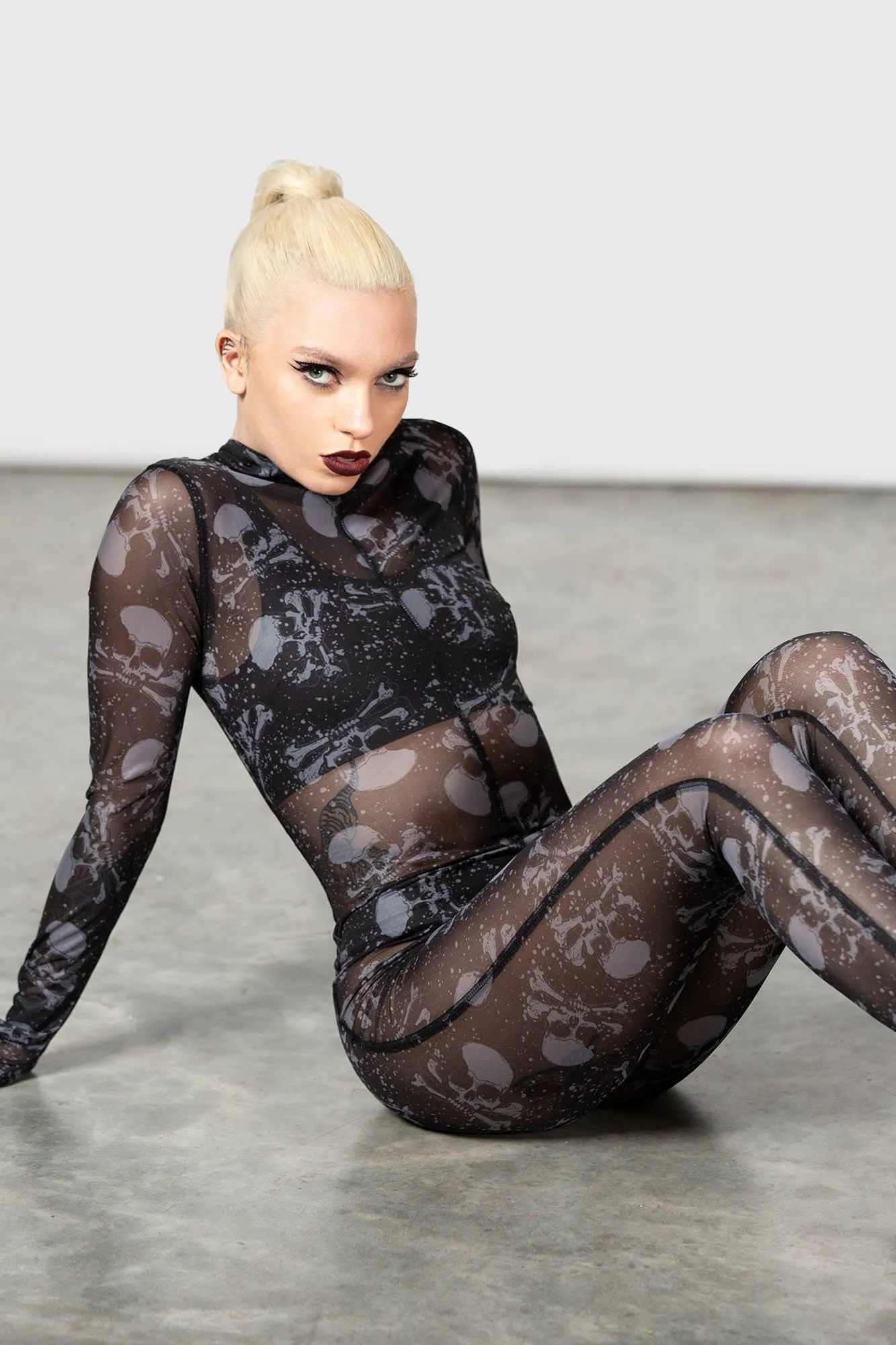 Horrorland Catsuit sold by Killstar product image thumbnail 5