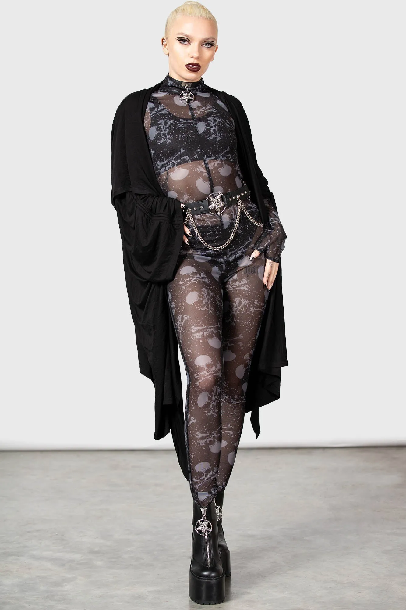Horrorland Catsuit sold by Killstar product image thumbnail 4
