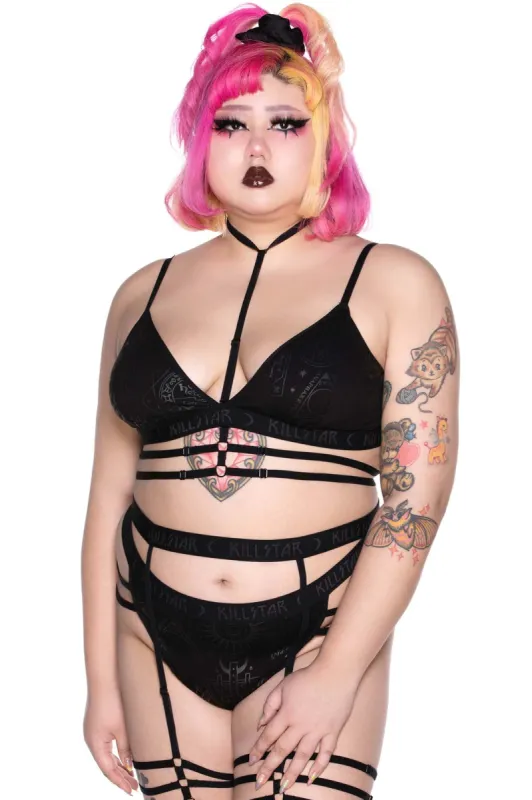 Hex Club Bralet [PLUS] sold by Killstar