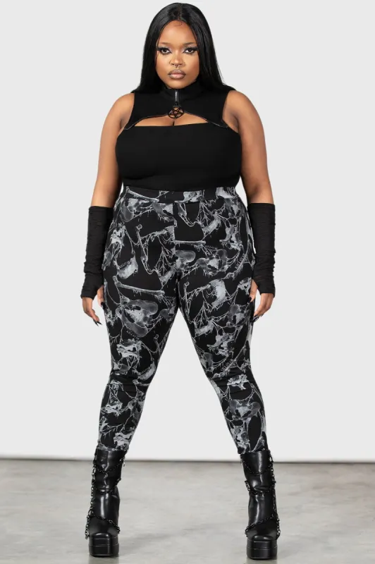 Mandeble Leggings [PLUS] sold by Killstar