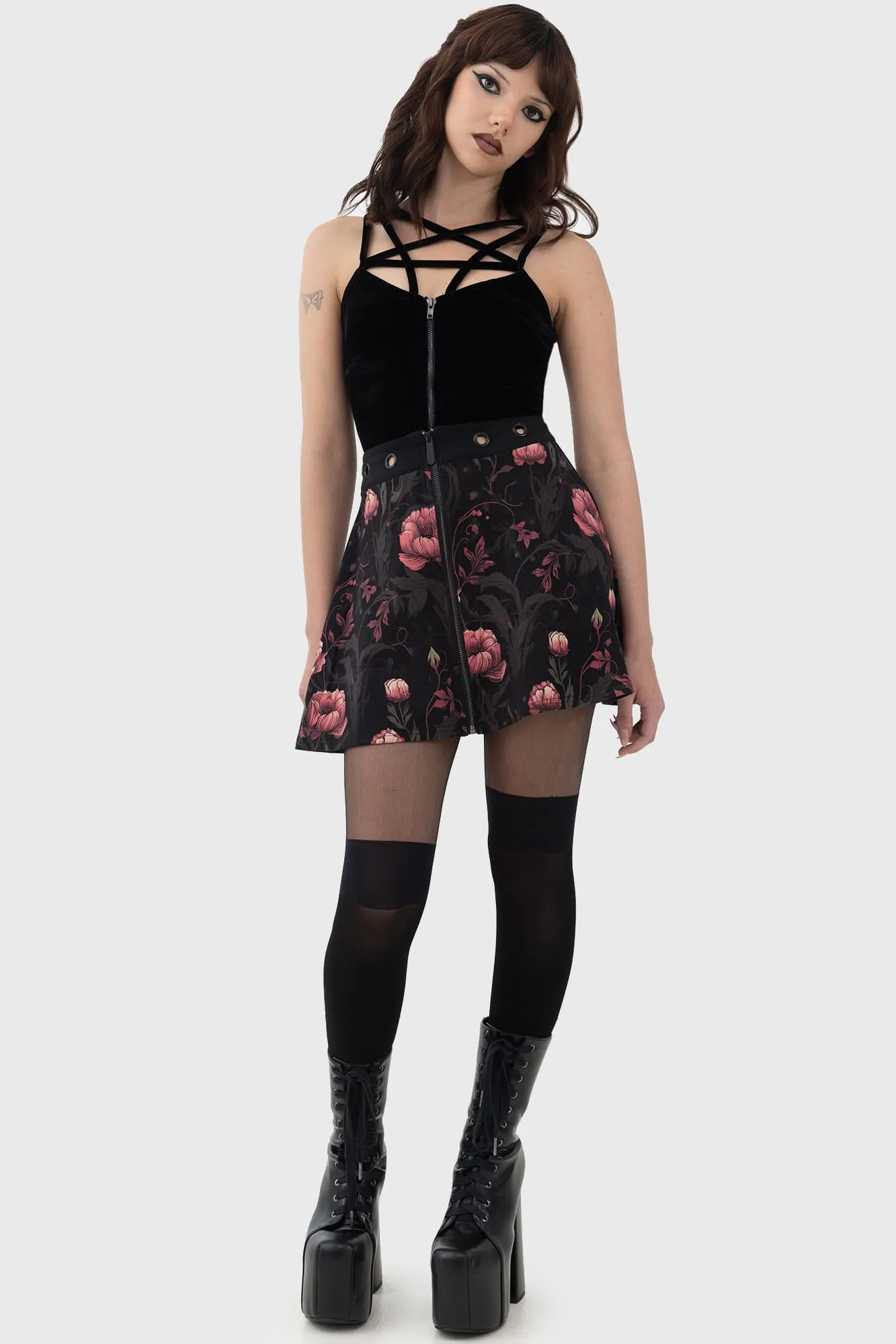Cottage Chorus Skirt sold by Killstar product image thumbnail 4