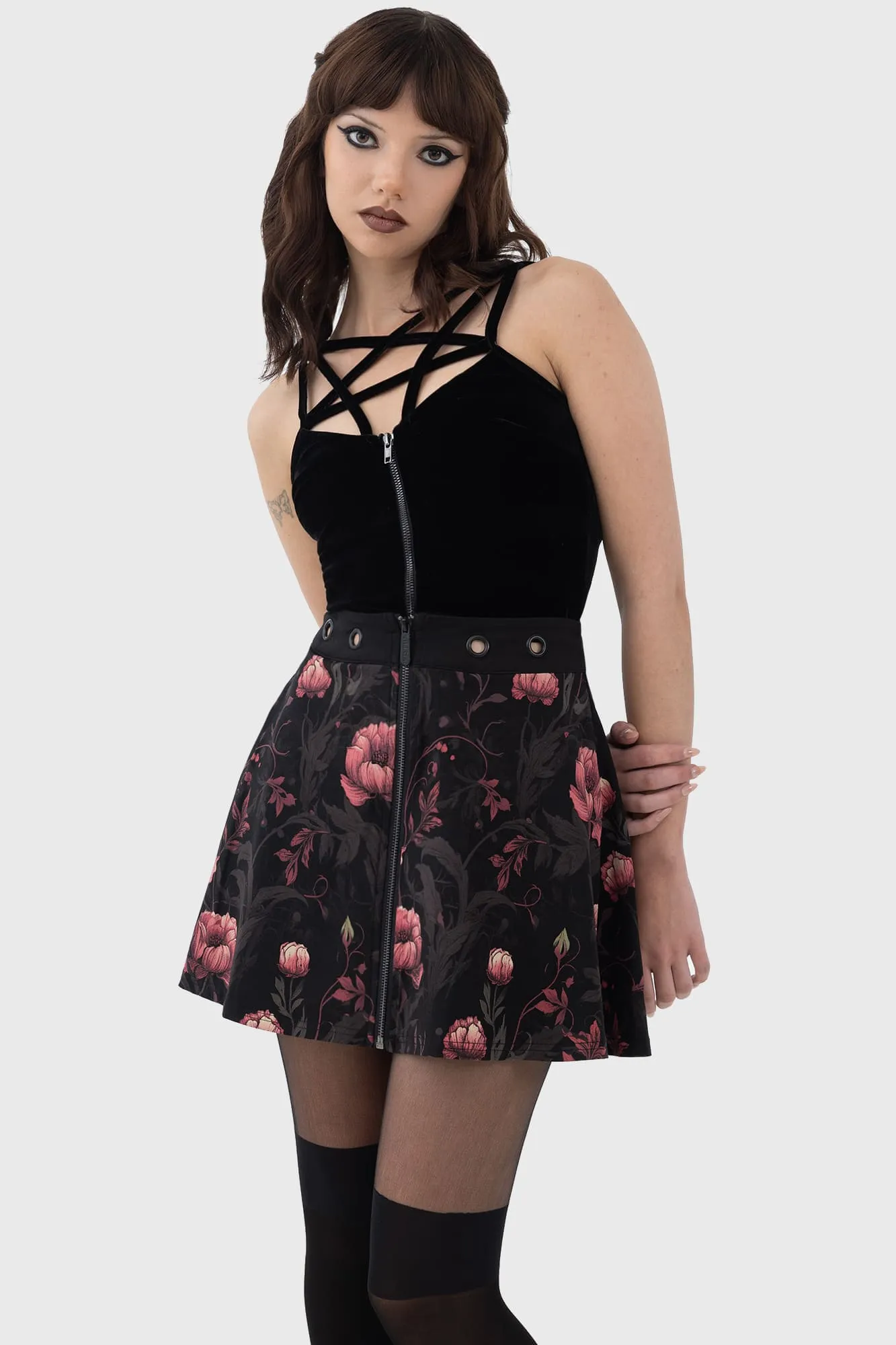 Cottage Chorus Skirt sold by Killstar product image thumbnail 3