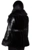 Krystina Faux-Fur Coat [PLUS] - Resurrect sold by Killstar