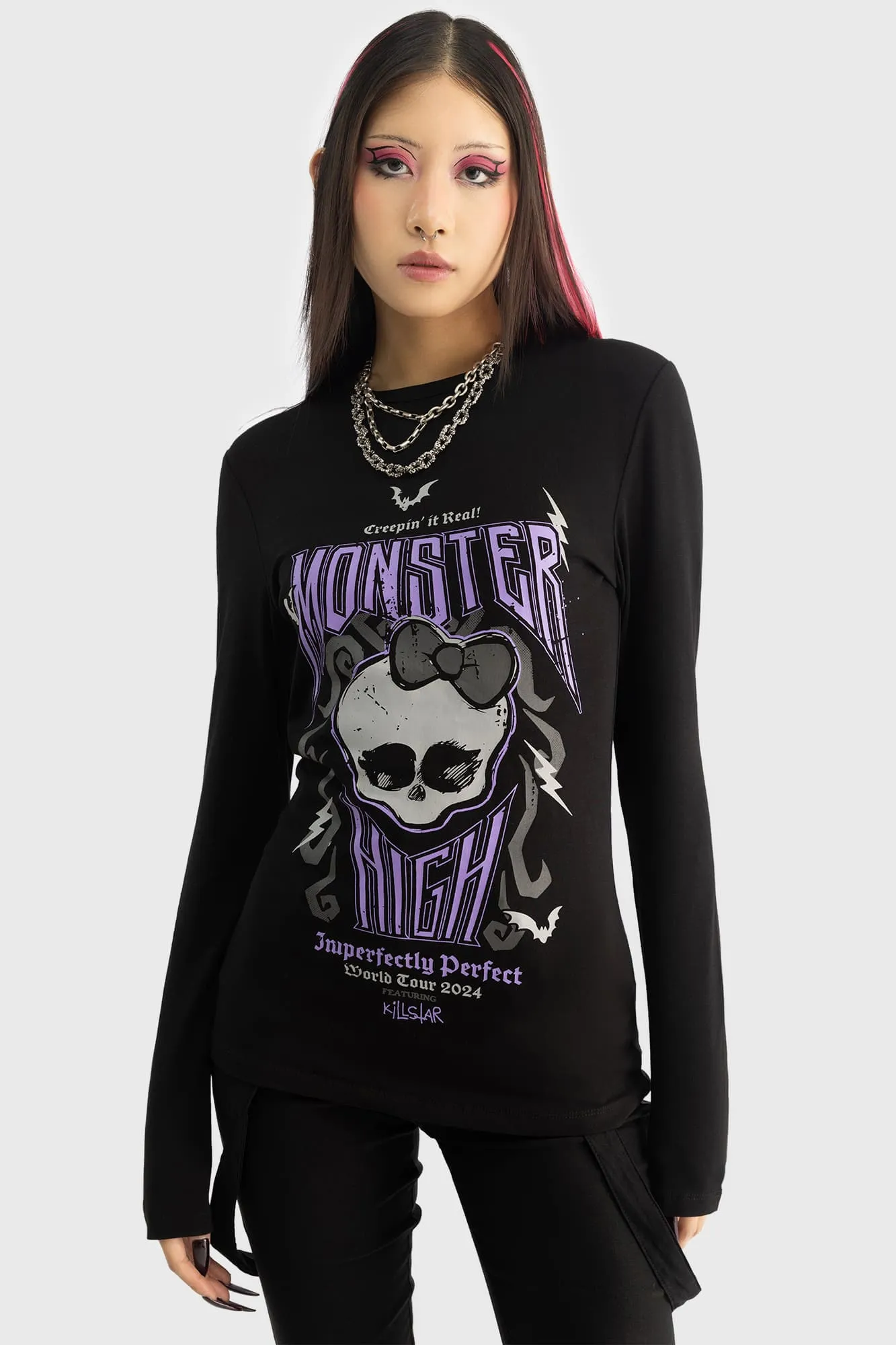 World Ghoul Tour Long Sleeved Tshirt sold by Killstar